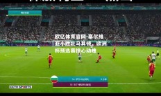 欧亿体育官网-塞尔维亚小胜北马其顿，欧洲杯预选赛惊心动魄